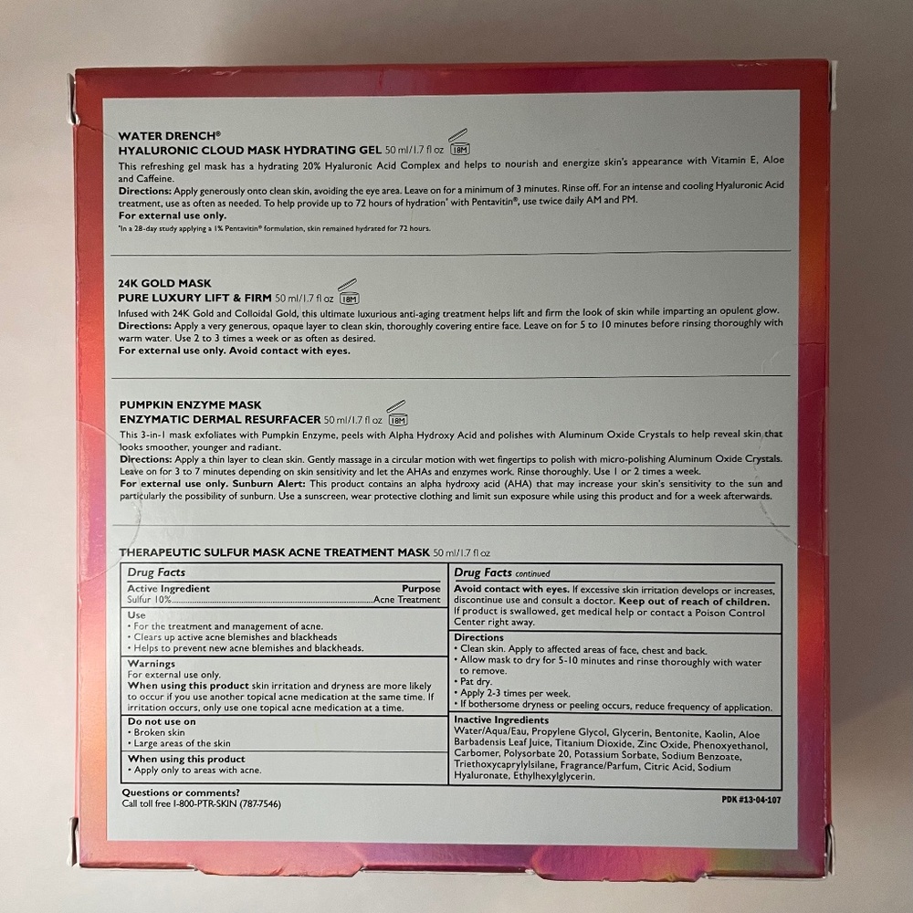 Peter Thomas Roth 4-Piece Mask Kit New in Box - Picture 2 of 2